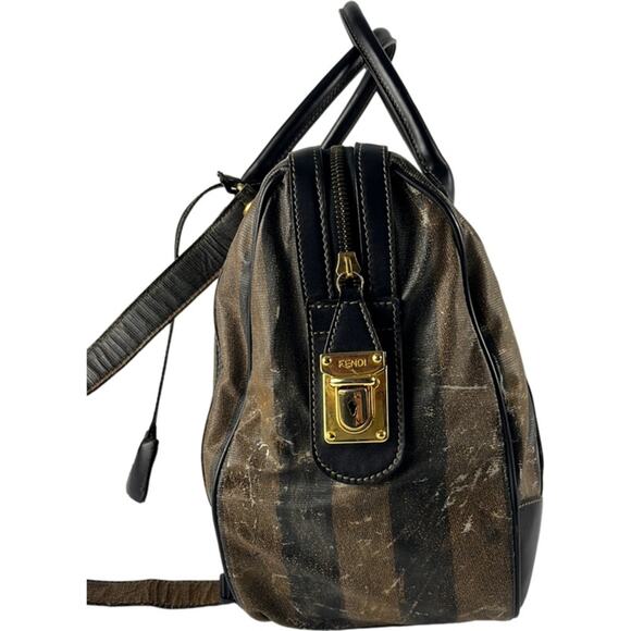 Fendi Pecan Boston Handbag - Picture 2 of 13